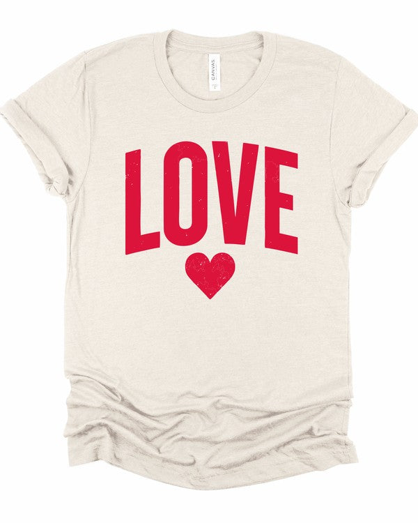 Love Heart Graphic Tee