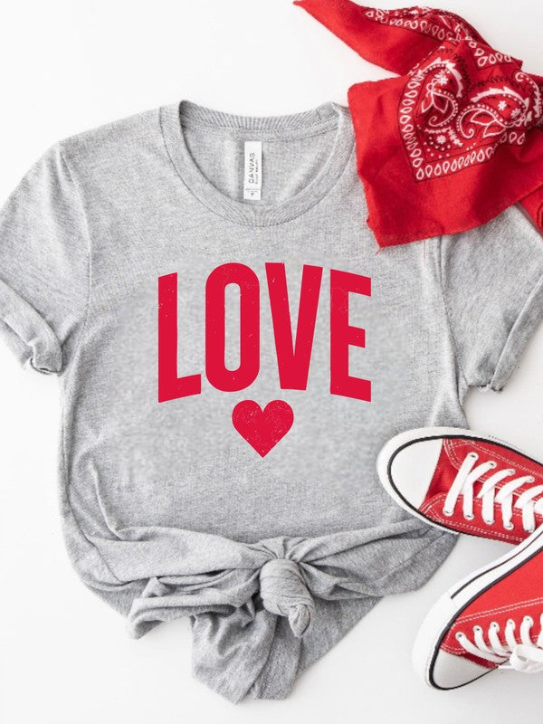 Love Heart Graphic Tee