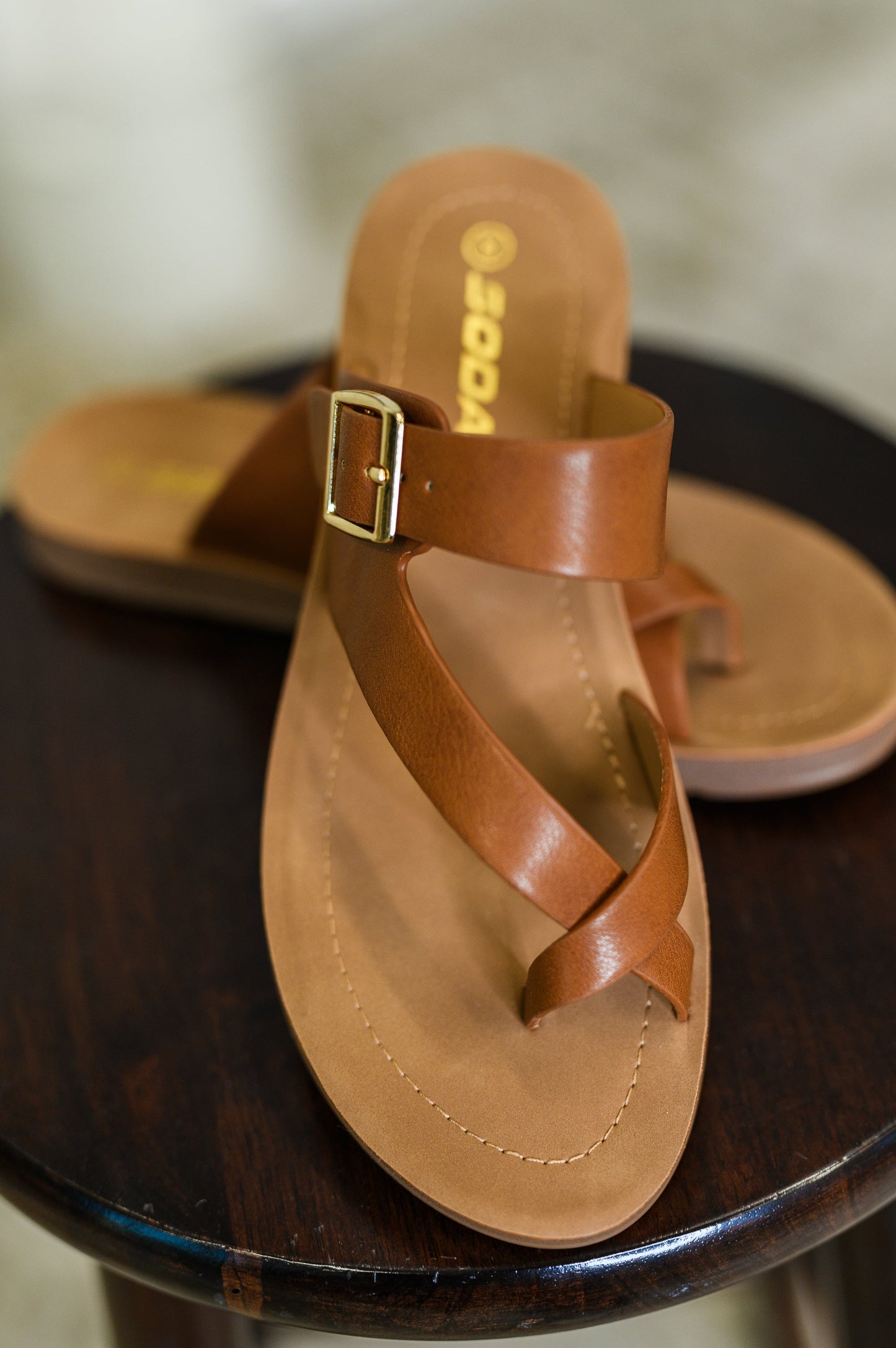 Canyon Walk SODA Slip on Sandals in Storm Tan