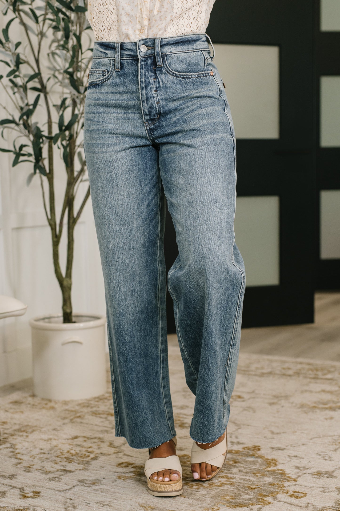 Judy Blue Ciera High Waist Rigid Magic Wihelmina Baggy