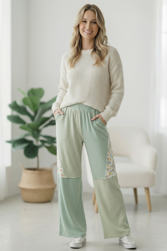 Sage Blossom Lounge Pants