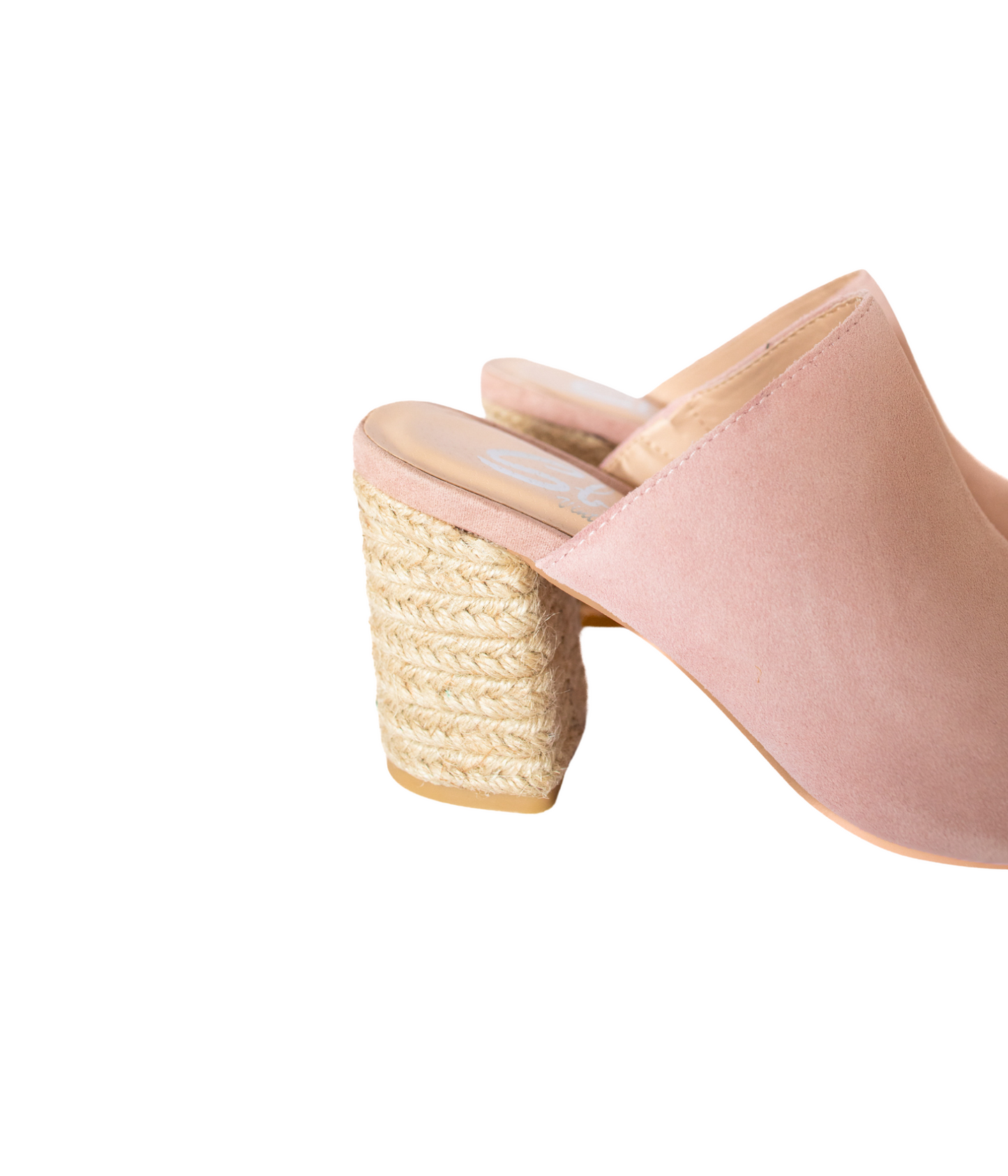 Sbicca Helena Heeled Sandal in Blush Suede