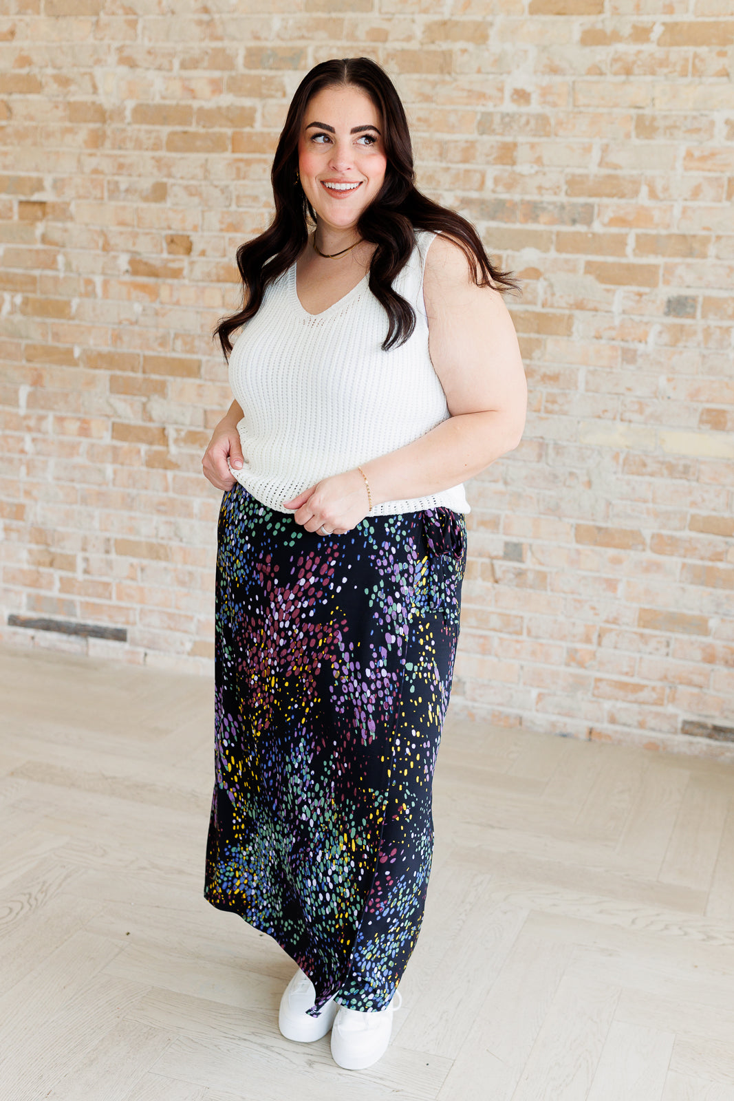 White Birch New Obsession Wrap Skirt