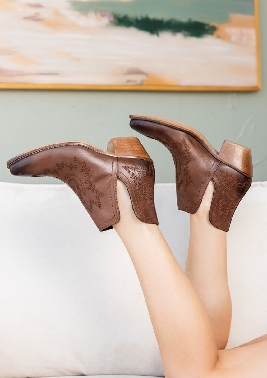 Naughty Monkey Kickin' Booties in Brown