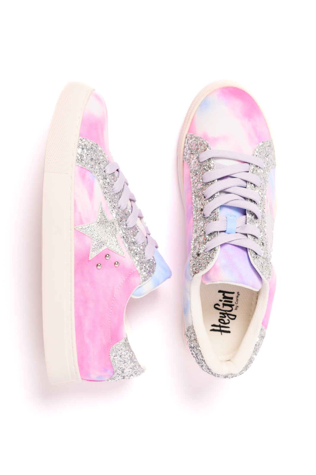 Corkys Supernova Sneakers in Pastel Tie Dye