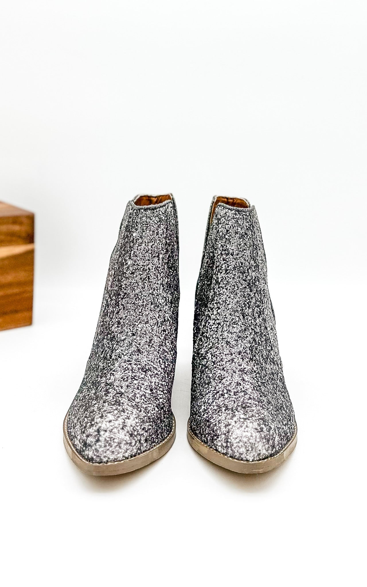 Not Rated Booties in Pewter