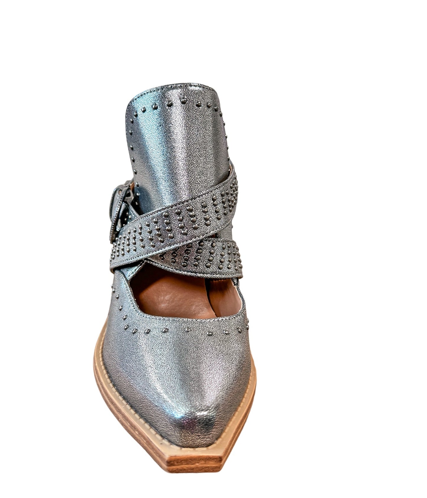 Naughty Monkey Fiona Ankle Boot in Silver