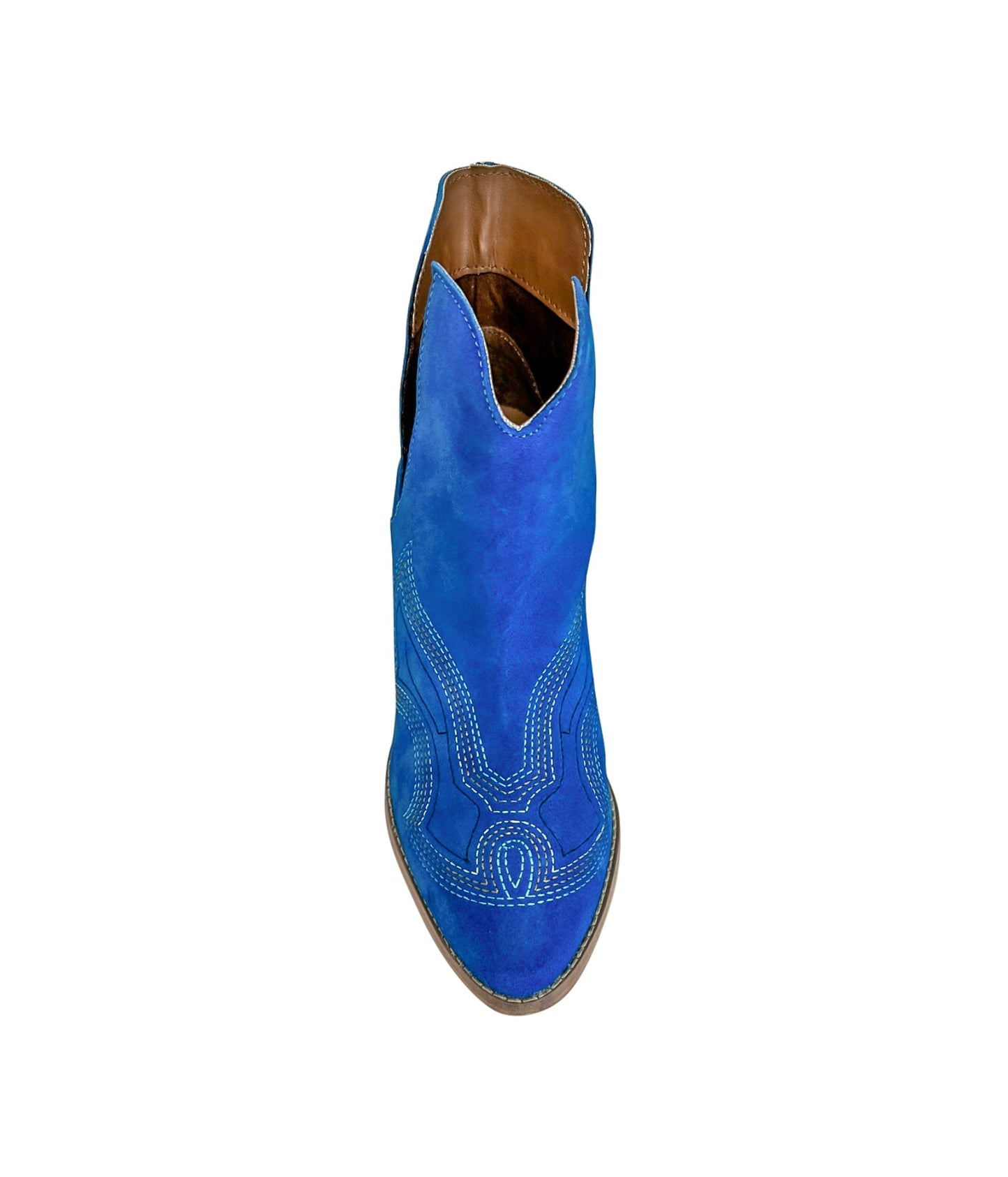 Naughty Monkey Journee Ankle Boots in Blue