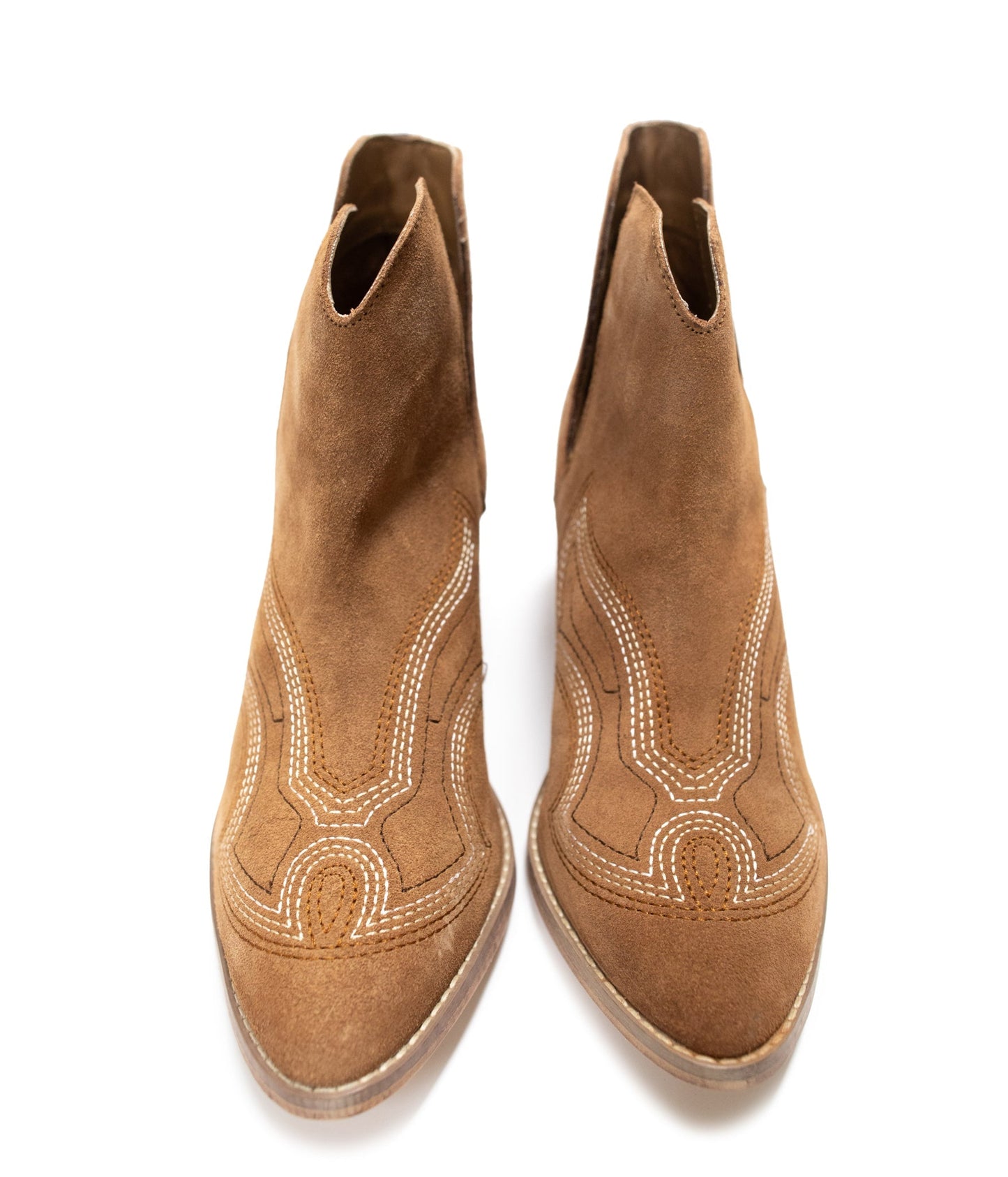 Naughty Monkey Journee Ankle Boots in Tan