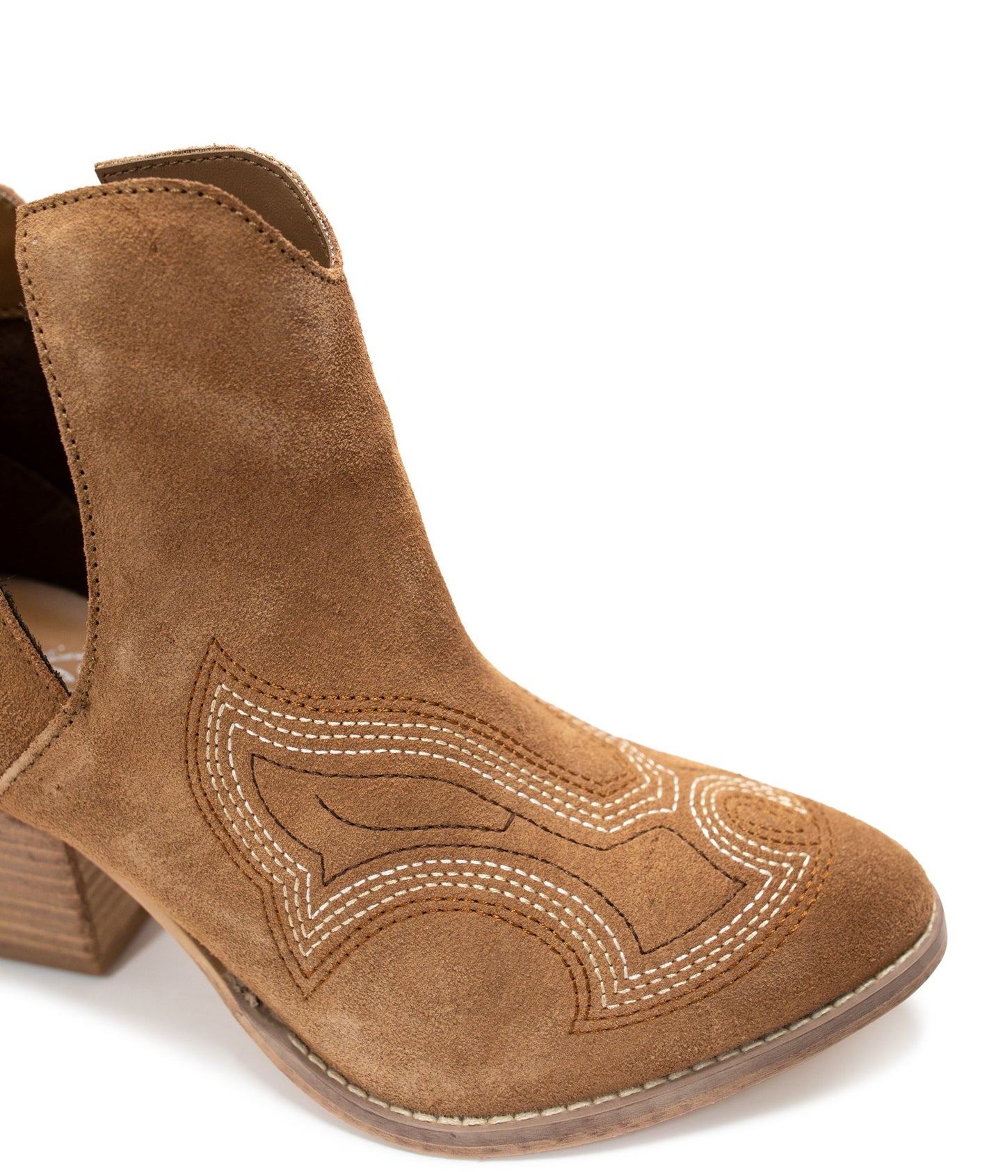 Naughty Monkey Journee Ankle Boots in Tan