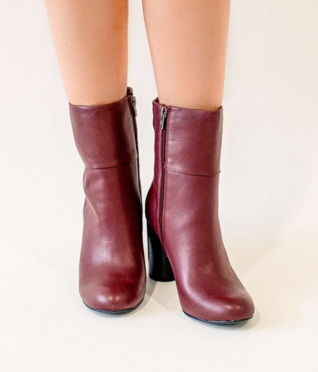 Millian Bootie in Wine