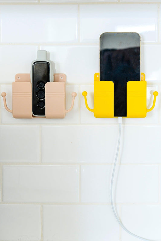 Phone Buddy Wall Mount with Sticky Tab - The Fiery Jasmine