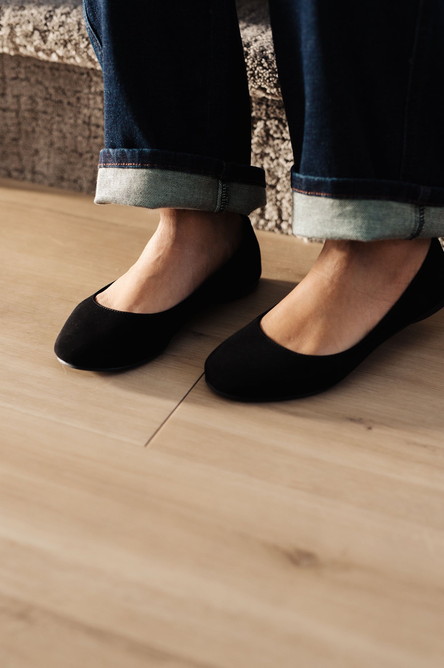 Soda On Your Toes Ballet Flats in Black