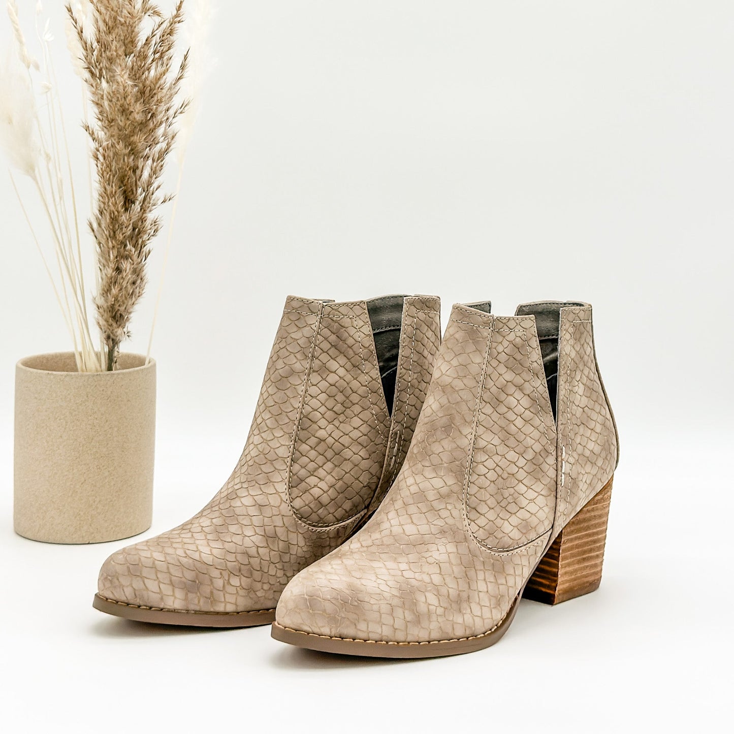 Not Rated Tarim Bootie in Taupe