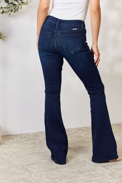 Kancan Mid Rise Flare Jeans