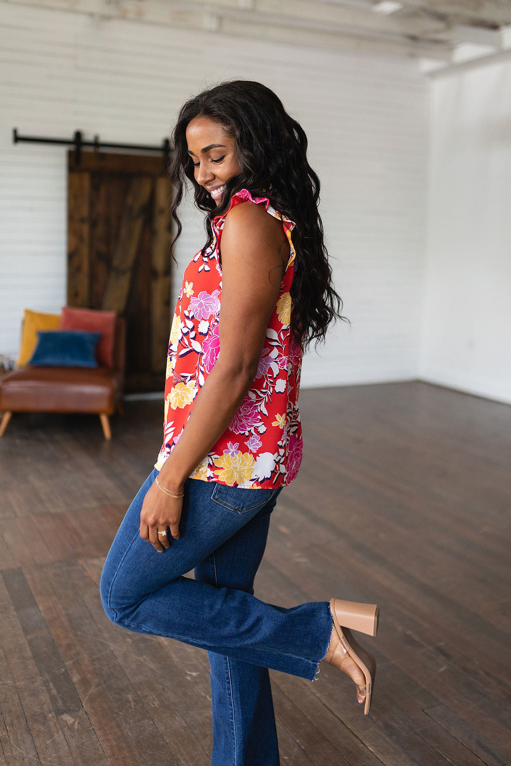 Andree by Unit Among The Flowers Floral Top