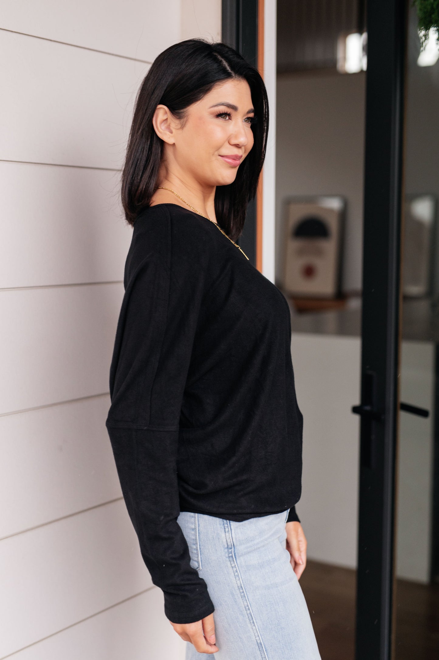 Downtown Drive Dolman Sleeve Top