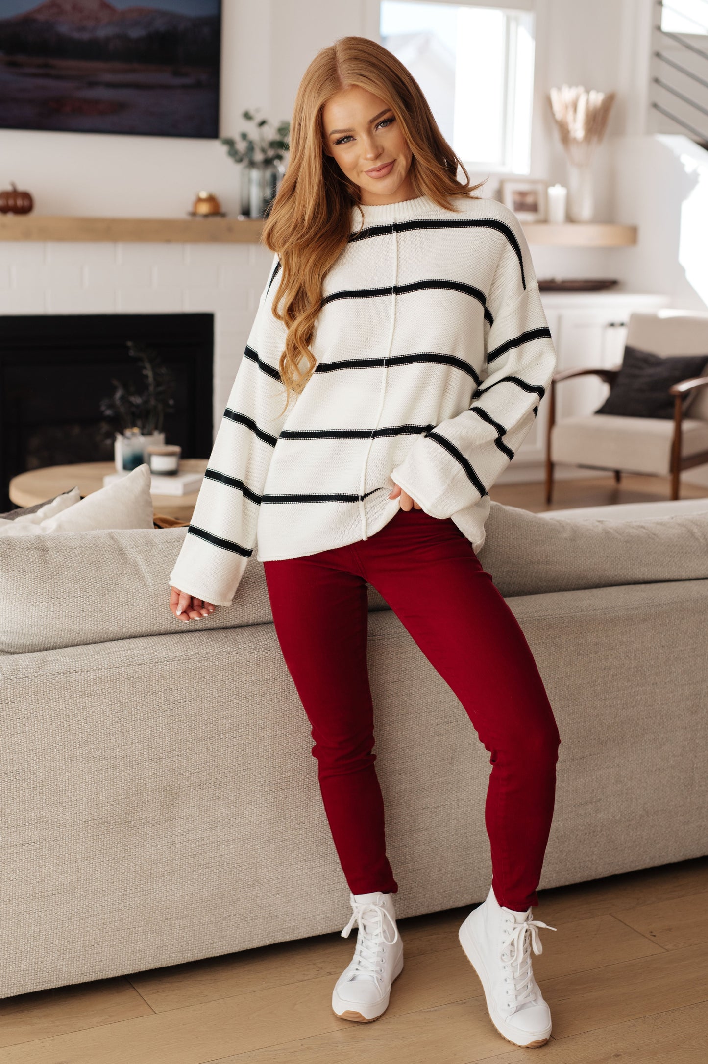Andree by Unit More or Less Striped Sweater