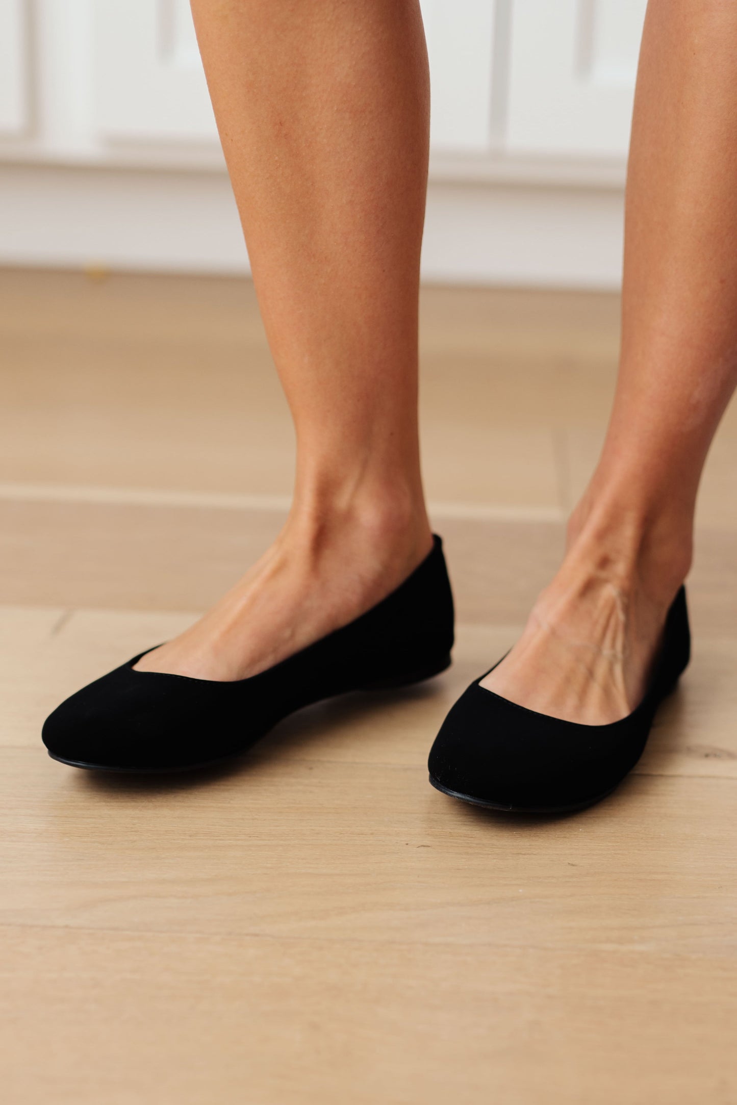 Soda On Your Toes Ballet Flats in Black