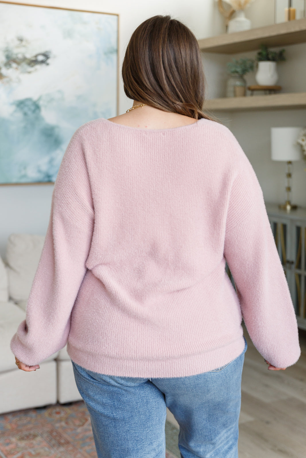 Plush Feels V-Neck Sweater