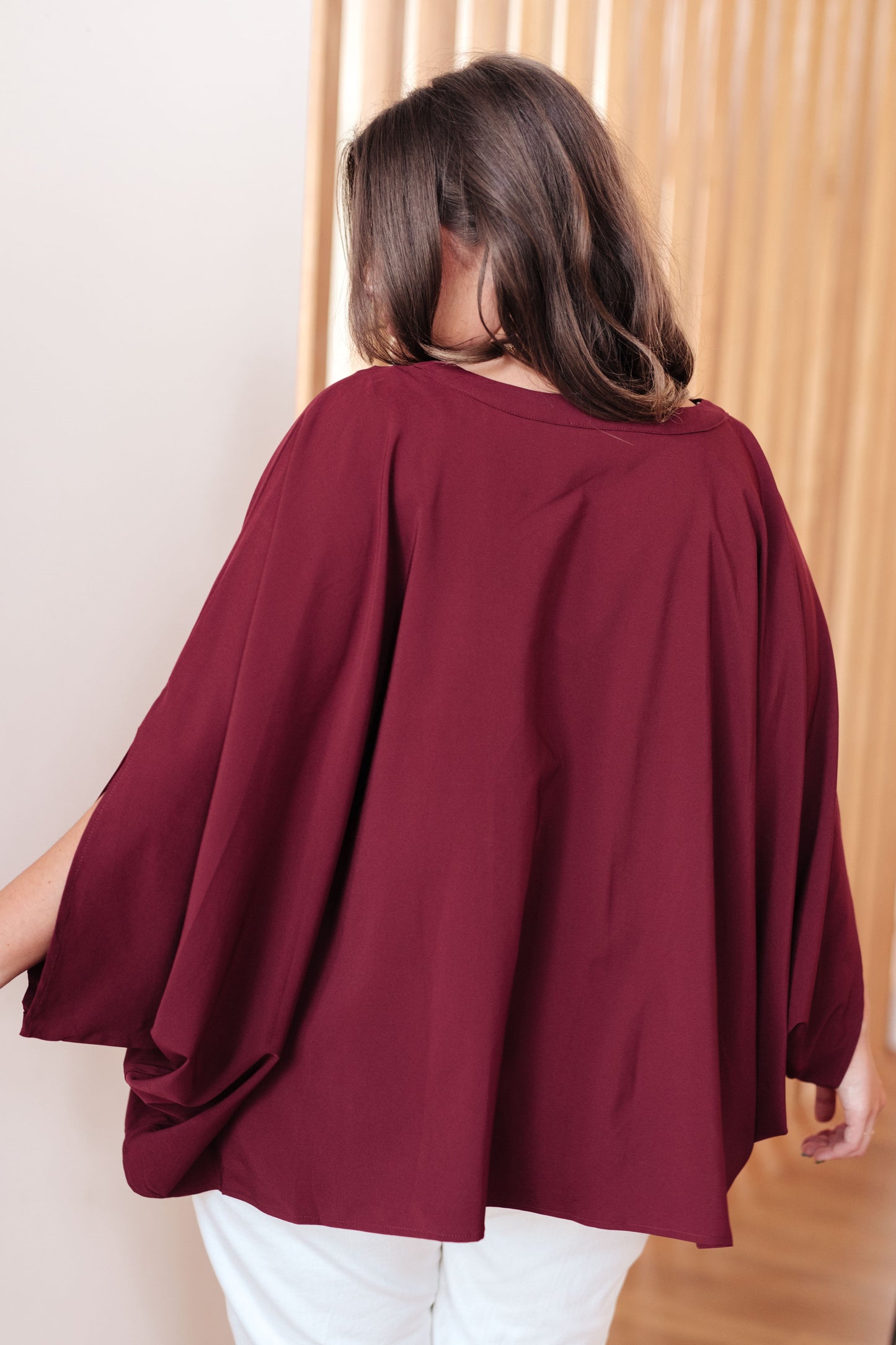 My Philosophy Blouse in Wine